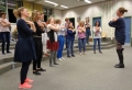 Gesturing with the A Cappella Ladies