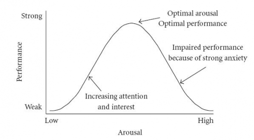 The Yerkes-Dodson curve